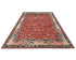 9x12 Red Aryana Afghan Hand Knotted Veg Dye Wool Area Rug